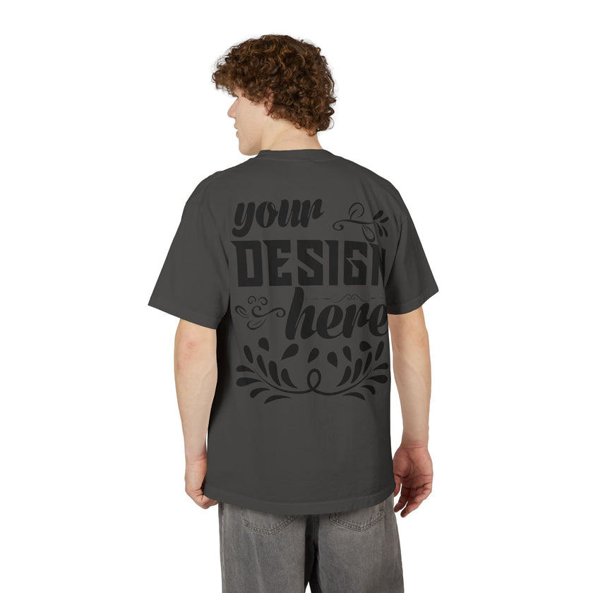 Customizable Shaka Wear SHGDD Unisex Garment Dyed Drop Shoulder T-Shirt