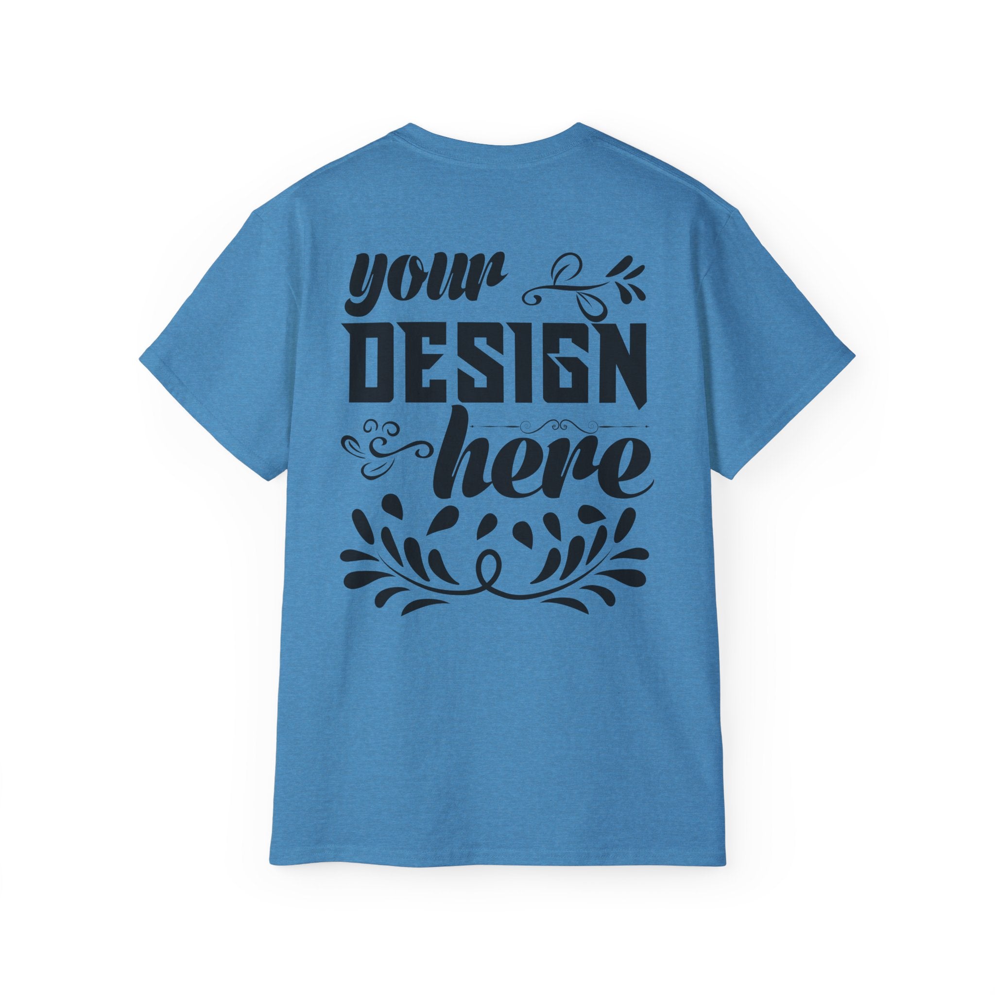 Customizable Gildan 2000 Unisex Ultra Cotton Crew Neck T-Shirt