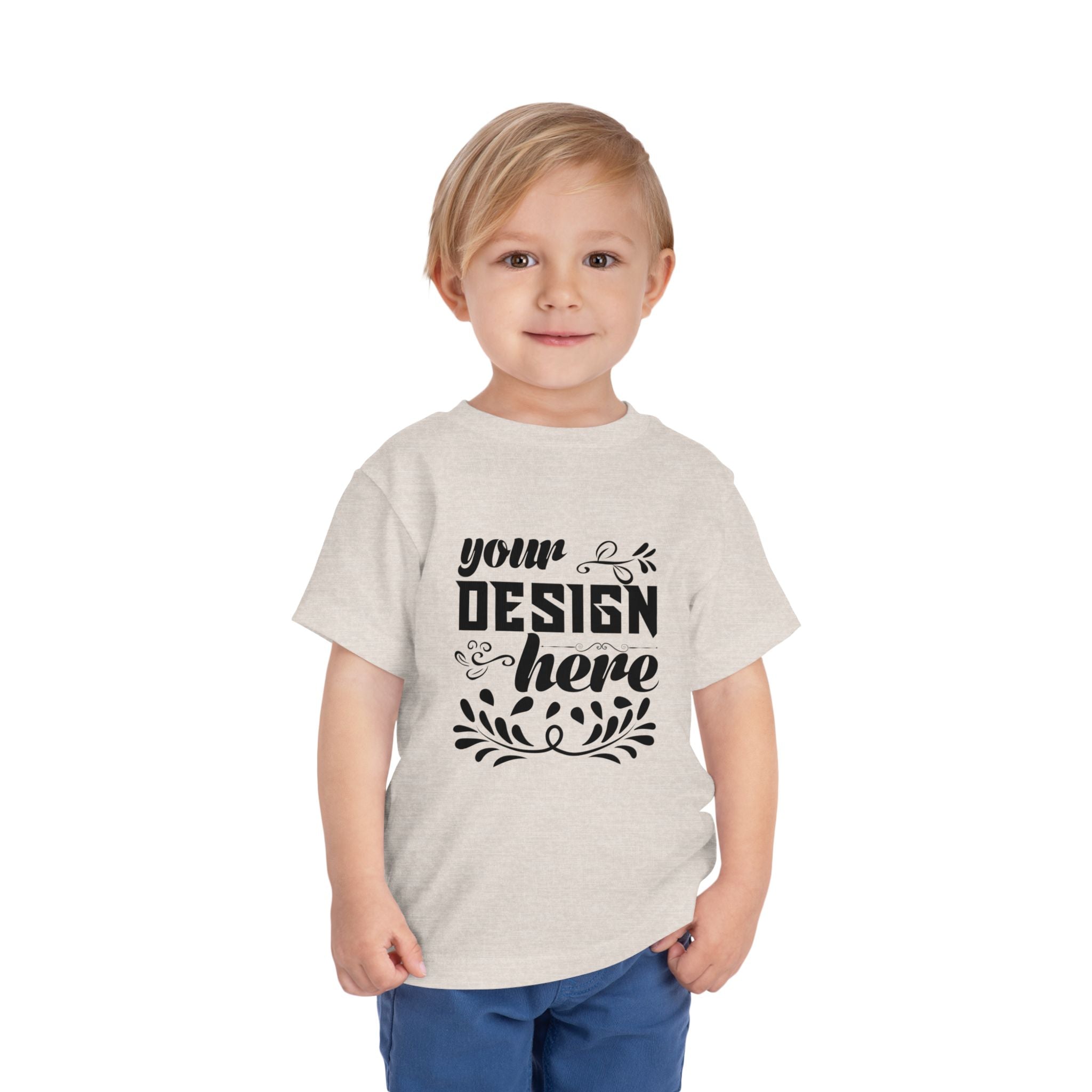 Customizable Bella+Canvas 3001T Toddler Short Sleeve T-Shirt Jersey