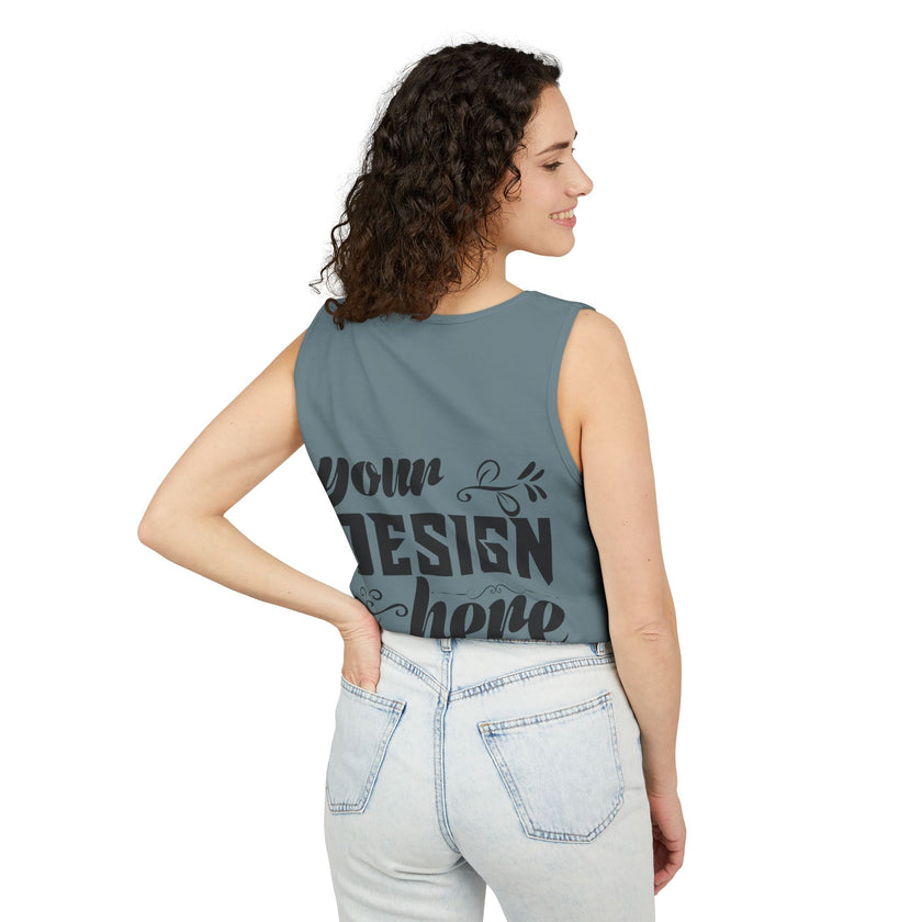 Customizable  Comfort Colors 9360  Unisex Garment Dyed Tank Top