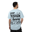 Customizable Comfort Colors 1717 Unisex Garment-Dyed T-Shirt