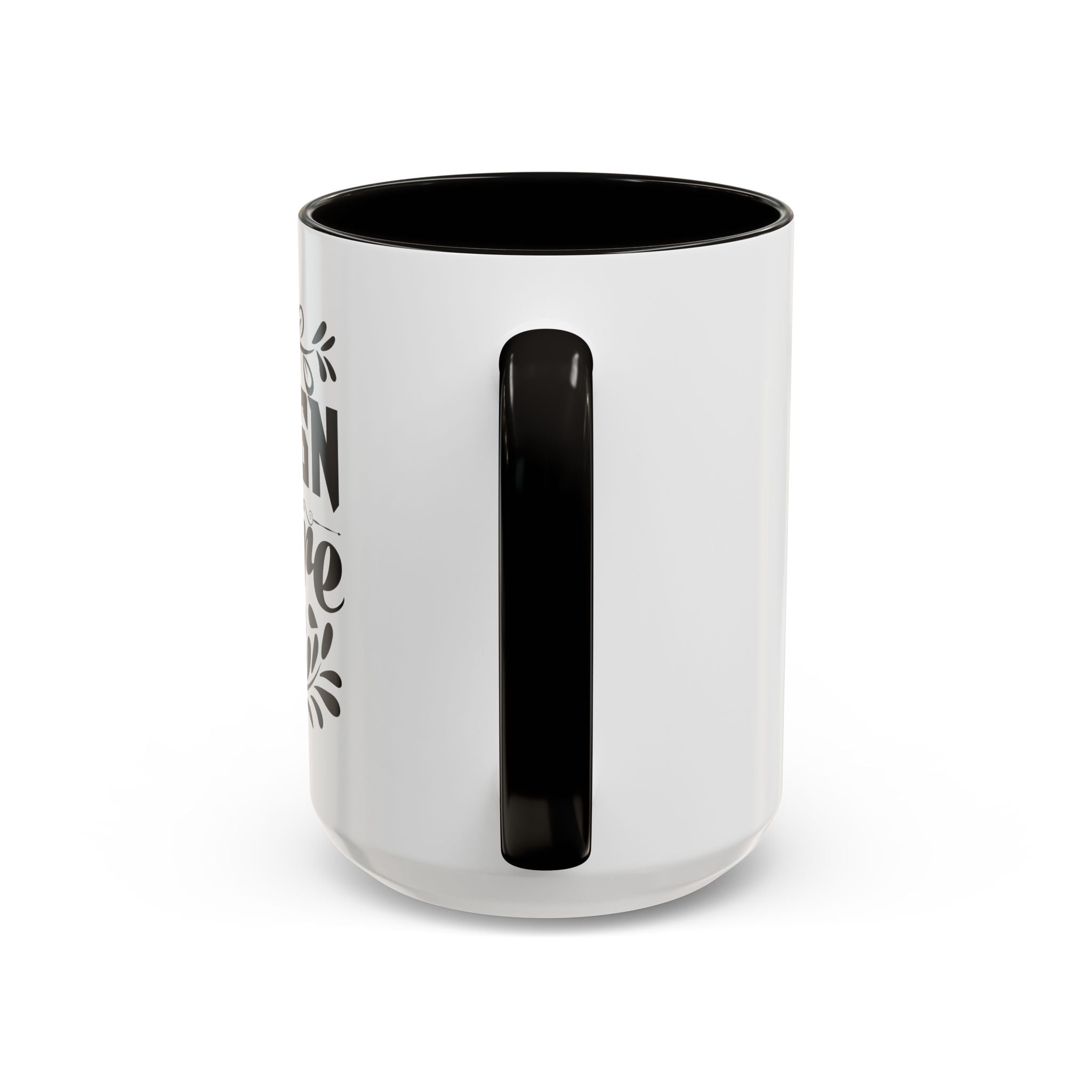 Customizable Glossy Ceramic Accent Mug 11oz and 15oz