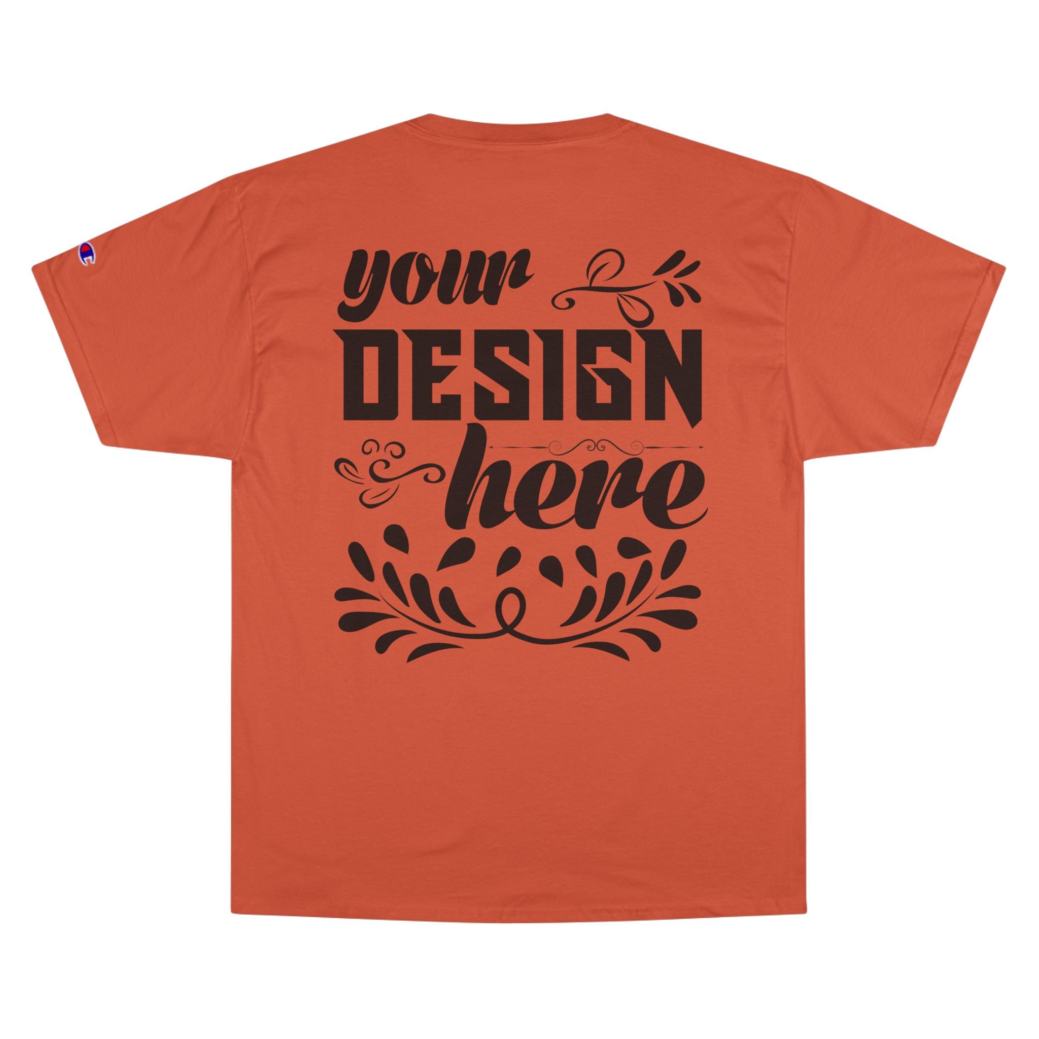 Customizable Champion T425 Unisex Cotton T-Shirt Classic Fit