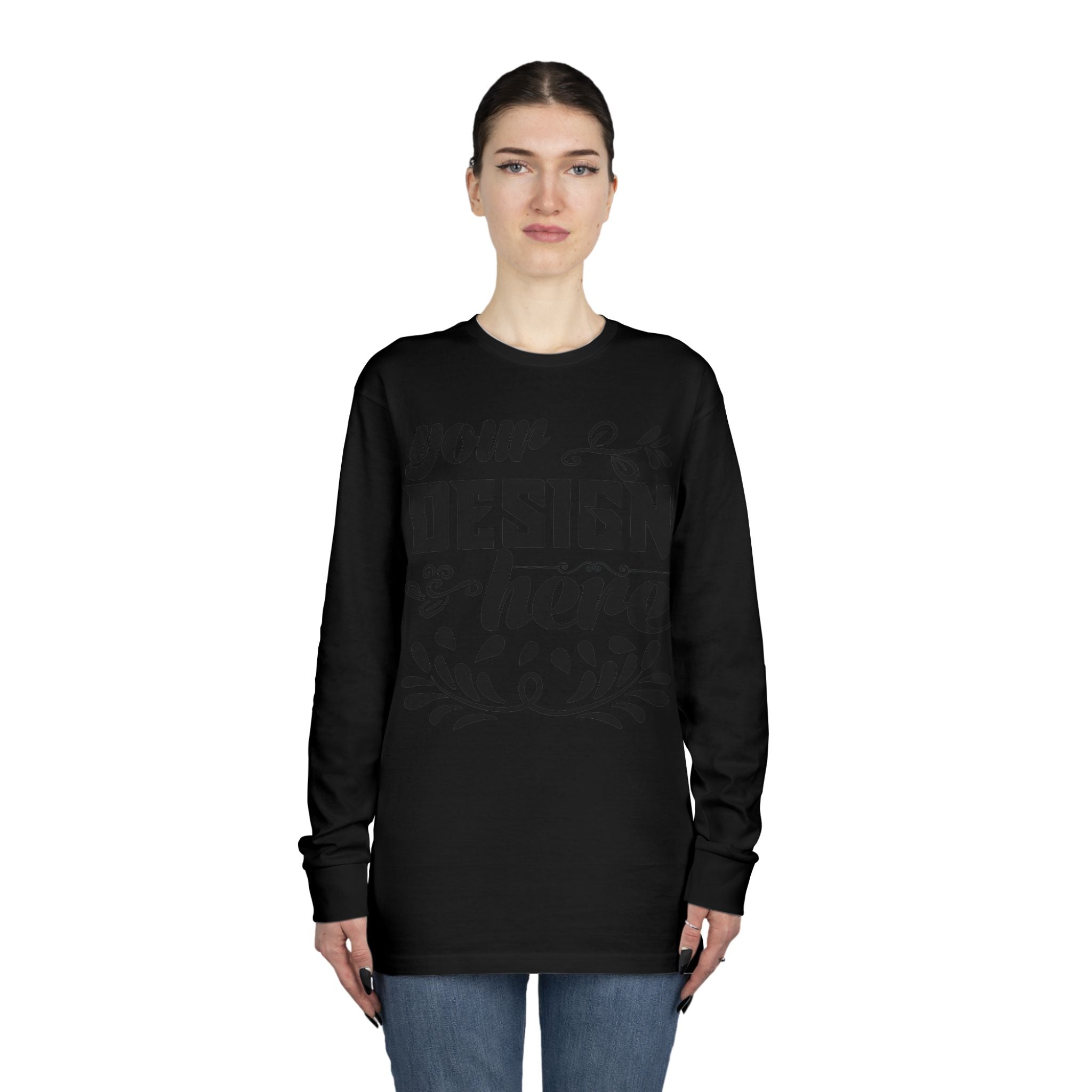 Customizable Lane Seven LS15009 Unisex Long Sleeve Crewneck Tee