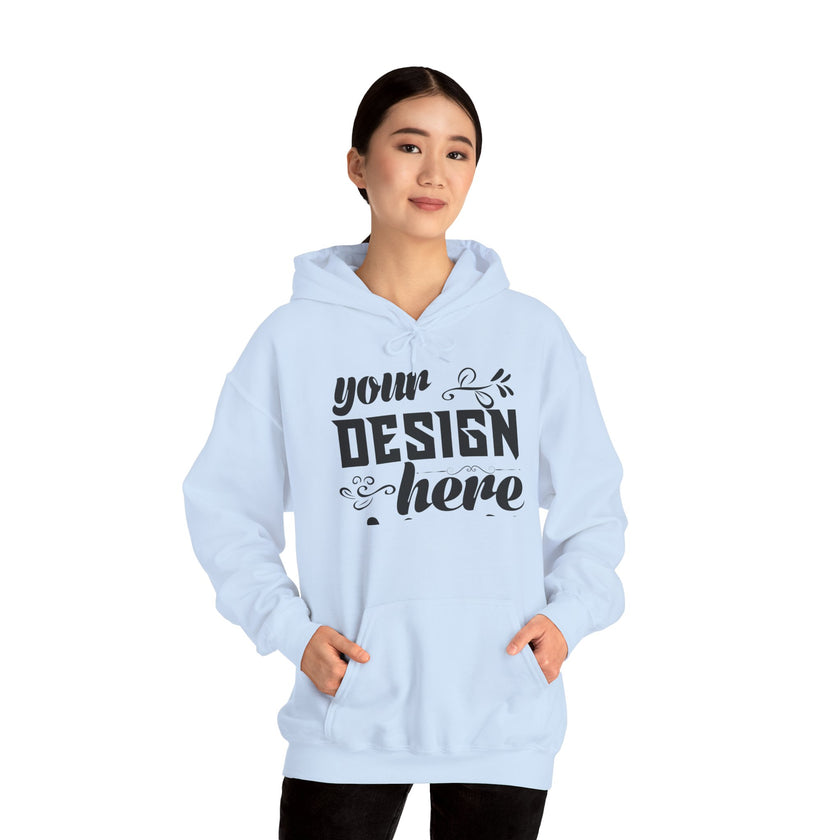 Customizable Gildan 18500 Unisex Heavy Blend Hooded Sweatshirt