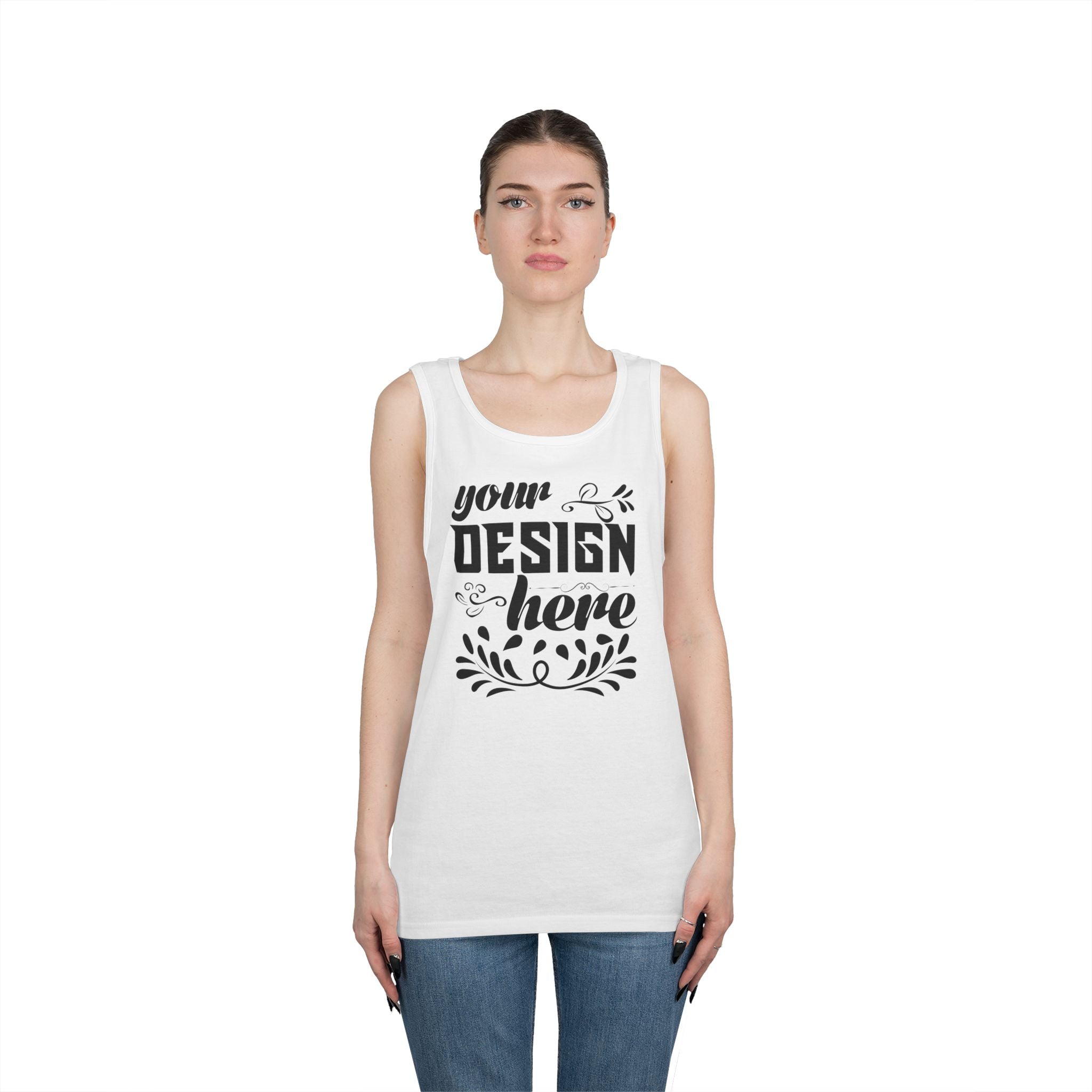 Customizable Gildan 5200 Unisex Heavy Cotton Tank Top