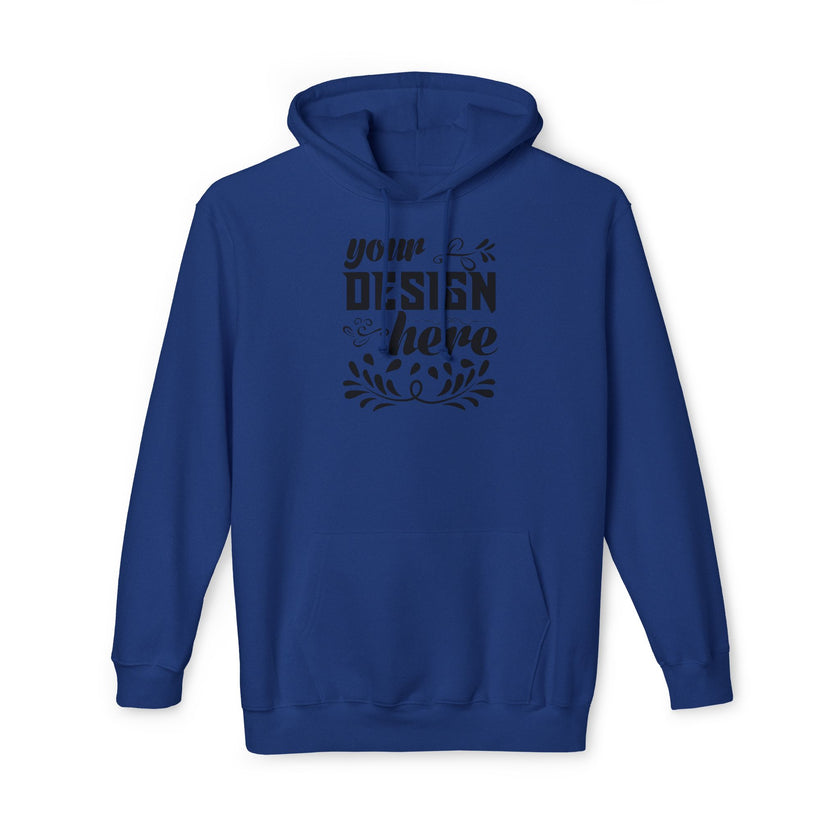 Customizable Bayside 960 Unisex Heavyweight Hooded Sweatshirt Made in US