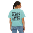 Customizable Comfort Colors 3023CL Womens Boxy Pigment Dyed T-Shirt