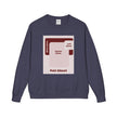 Customizable Hanes GDH400 Unisex Garment Dyed Crewneck Sweatshirt