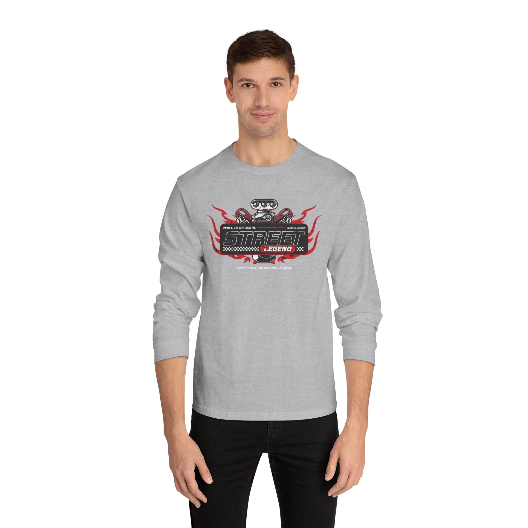 American Apparel 1304 Unisex Long Sleeve T-Shirt 