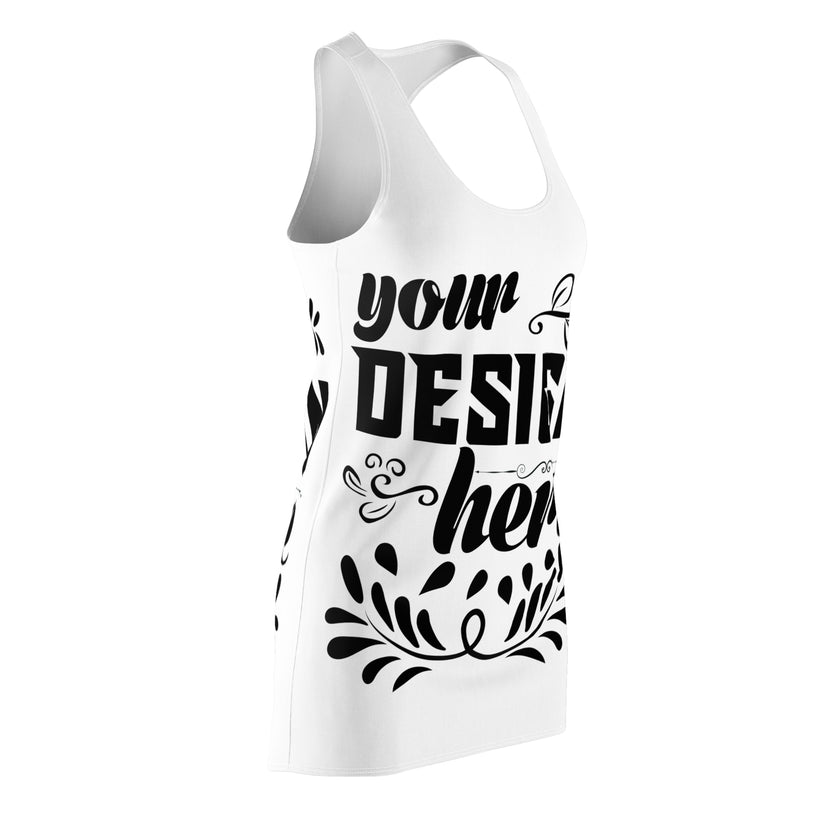 Customizable Women’s Racerback Dress AOP Lightweight Polyester Sport Fit