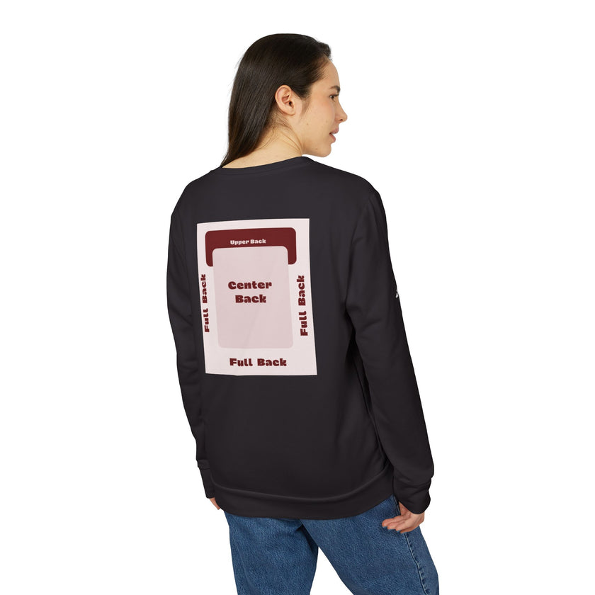 Customizable Adidas A434 Unisex Fleece Crewneck Sweatshirt