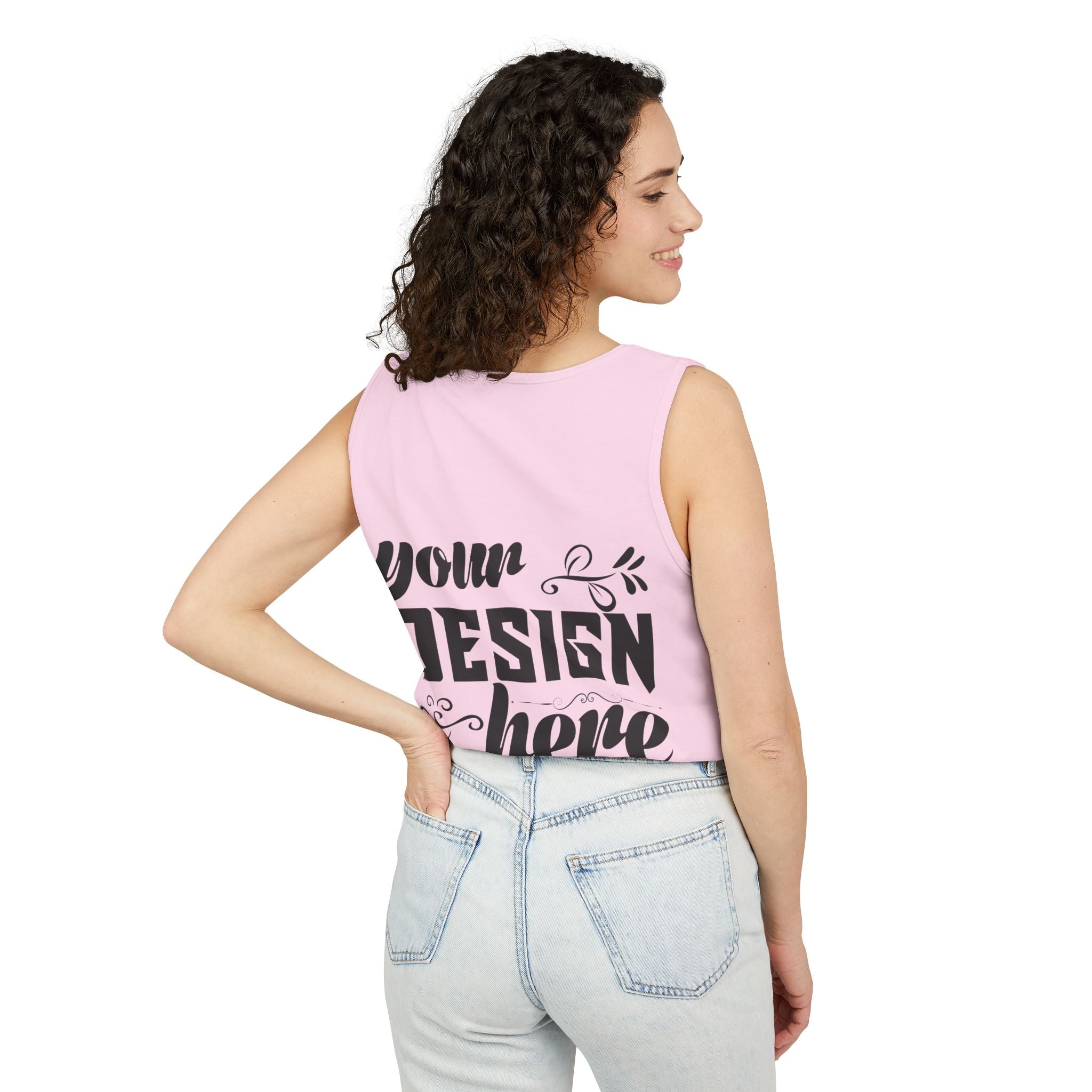 Customizable  Comfort Colors 9360  Unisex Garment Dyed Tank Top