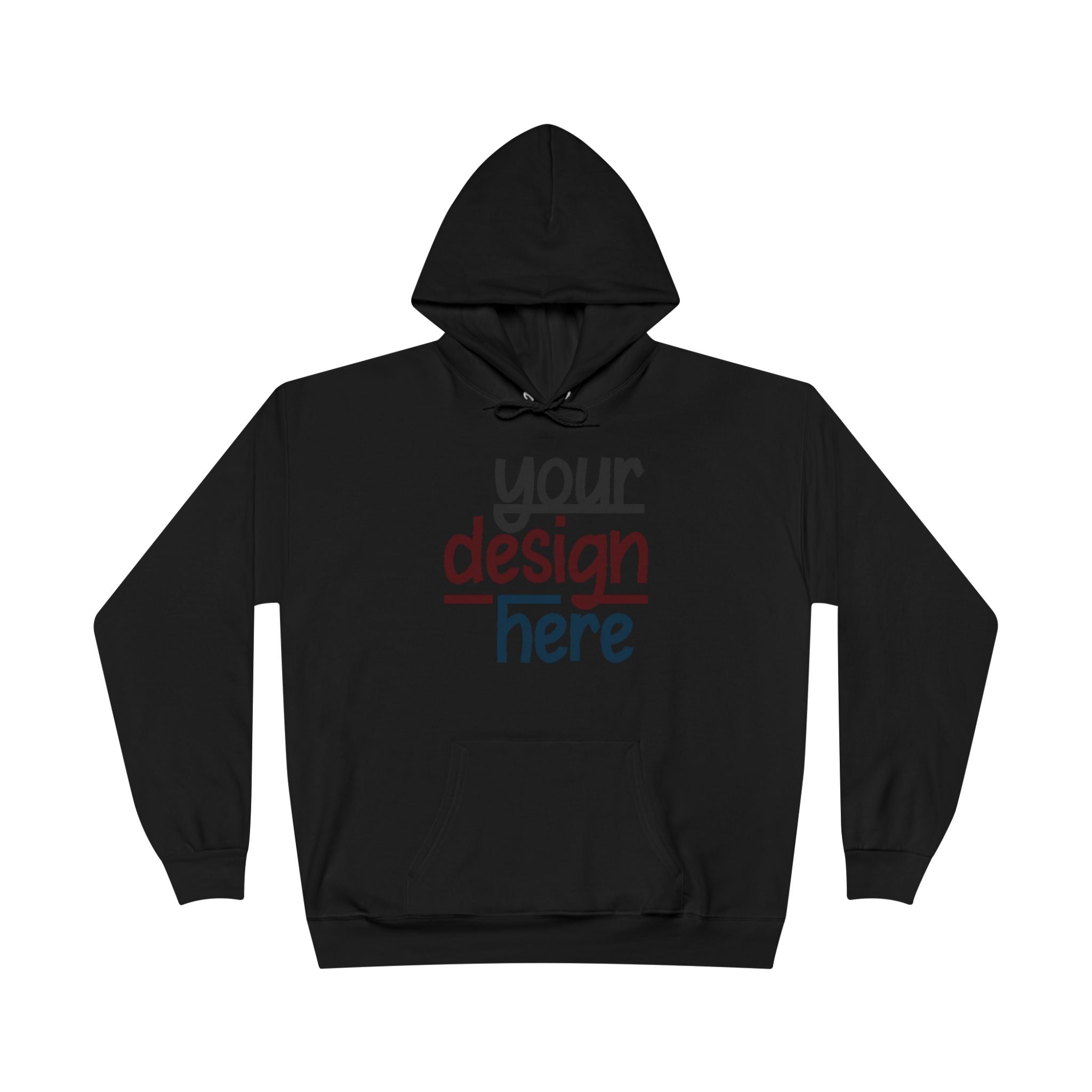 Customizable Hanes P170 EcoSmart Unisex Pullover Hoodie