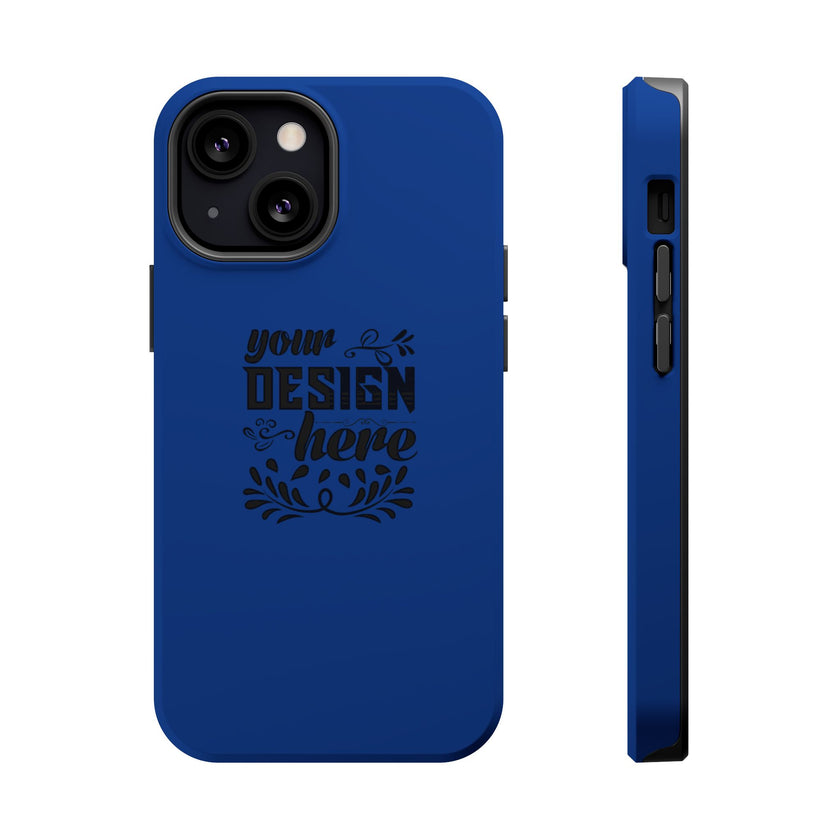Customizable Magnetic Impact Resistant Phone Case Dual Layer Full Wrap