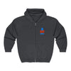 Gildan 18600 Unisex Full Zip Hoodie | Super Daddy Embroidery