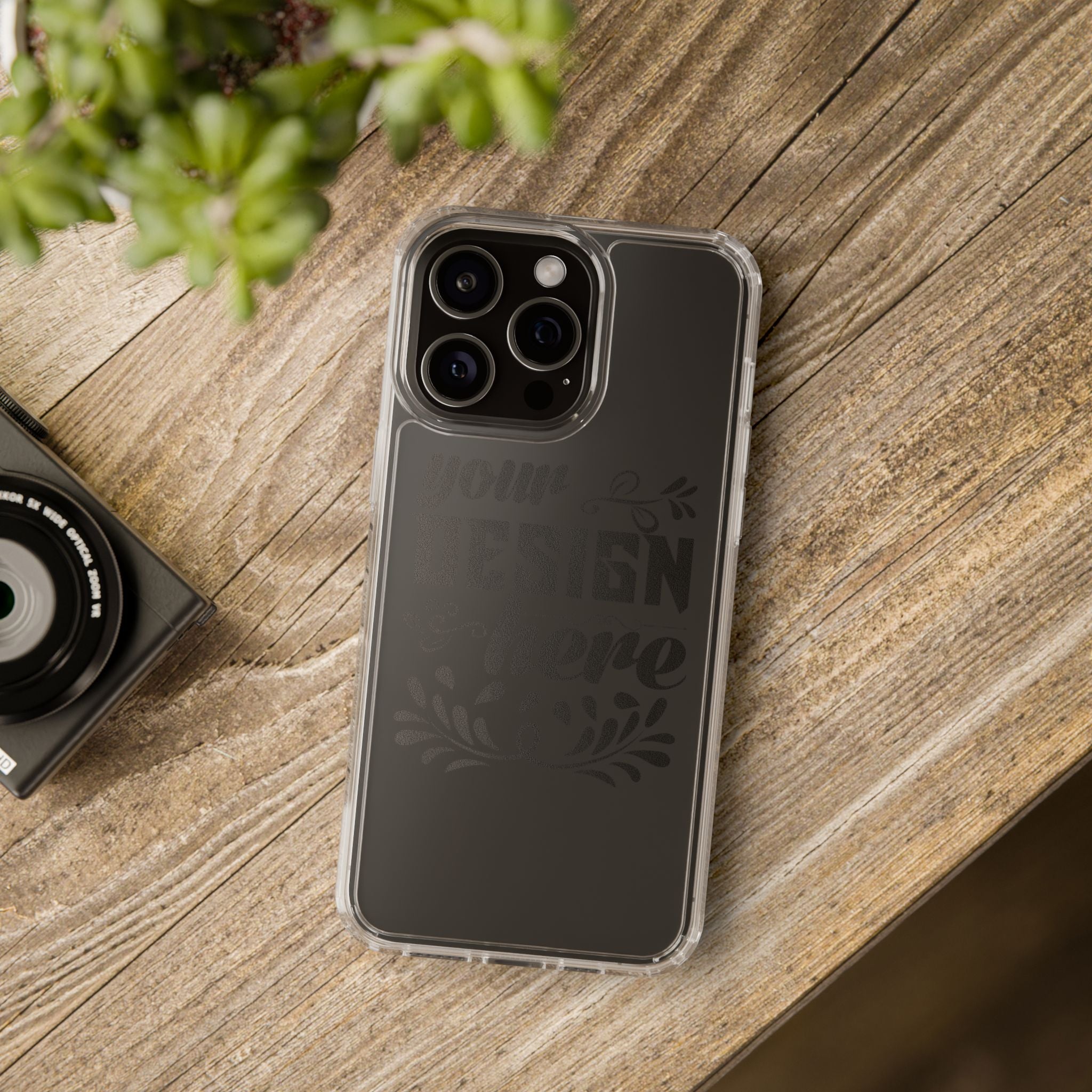 Customizable Clear Phone Case Slim Lightweight Scratch Resistant Protection