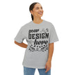 Customizable Bella+Canvas 3010 Unisex Oversized Boxy Tee Cotton