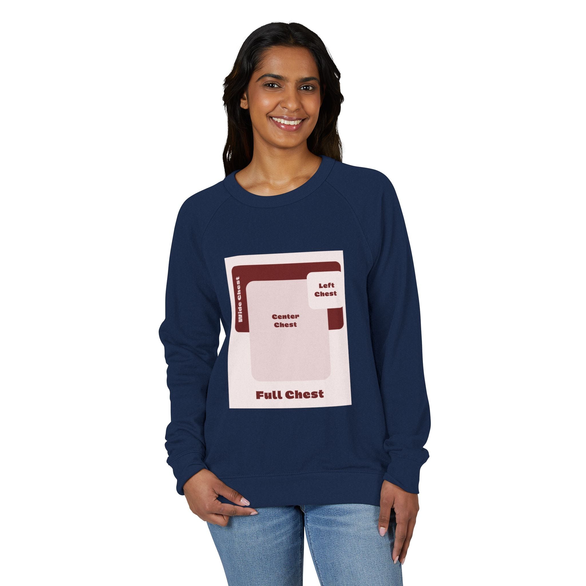 Customizable Lane Seven LS13004 Unisex French Terry Raglan Crewneck
