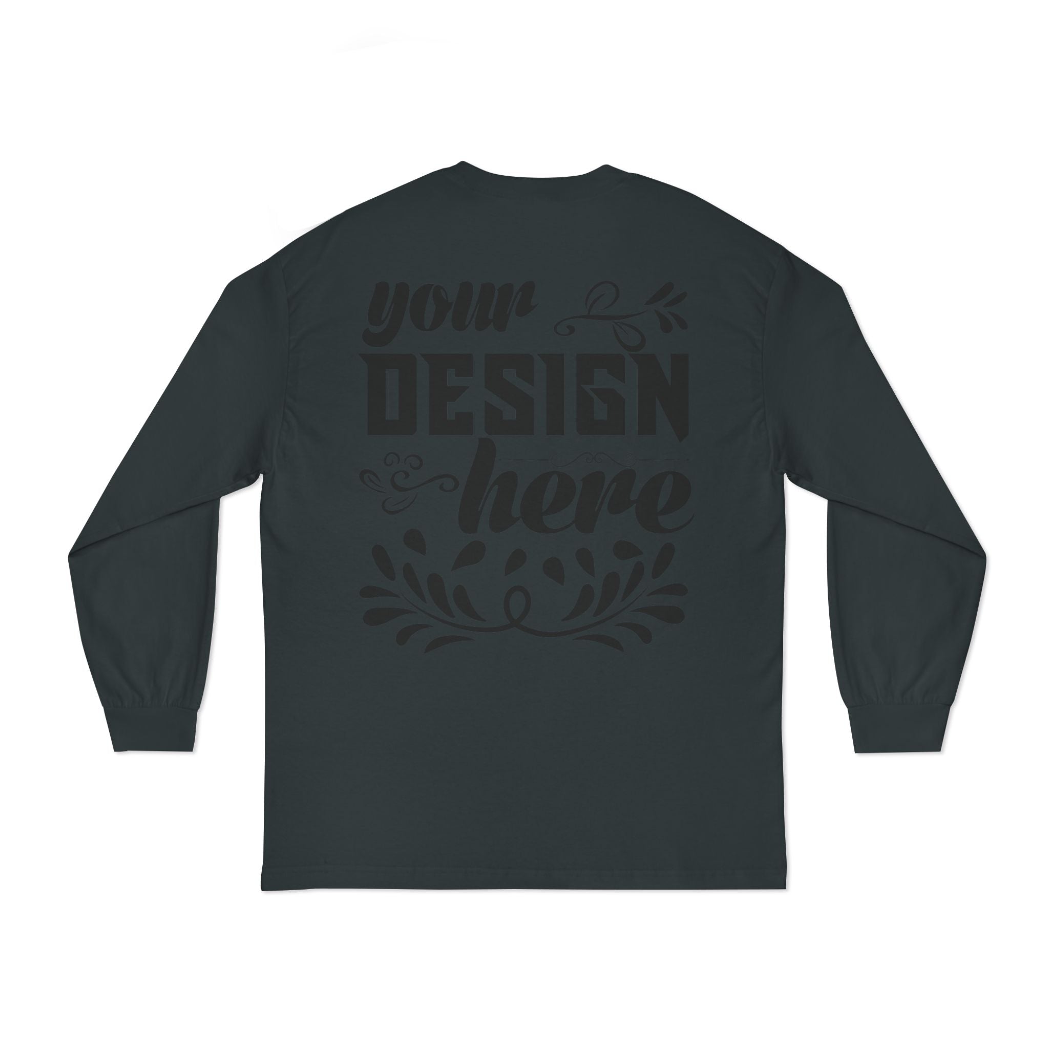 Customizable American Apparel 1304 Unisex Classic Long Sleeve T Shirt