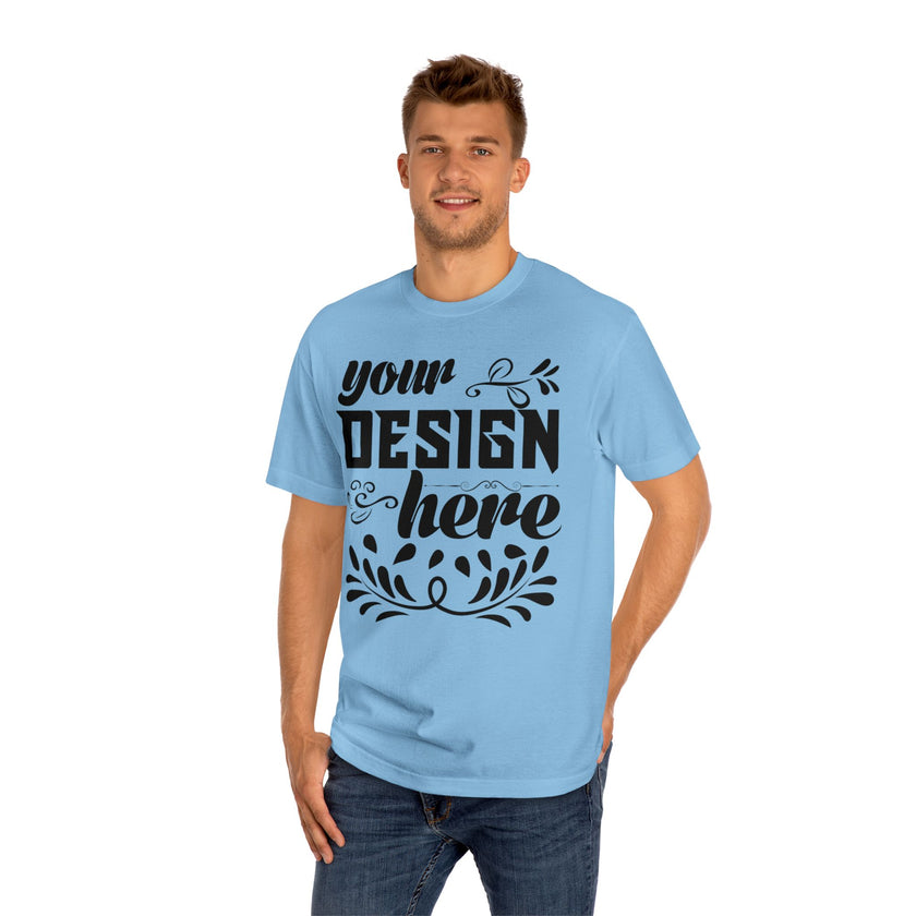 Customizable American Apparel 1301 Unisex Classic Cotton T-Shirt