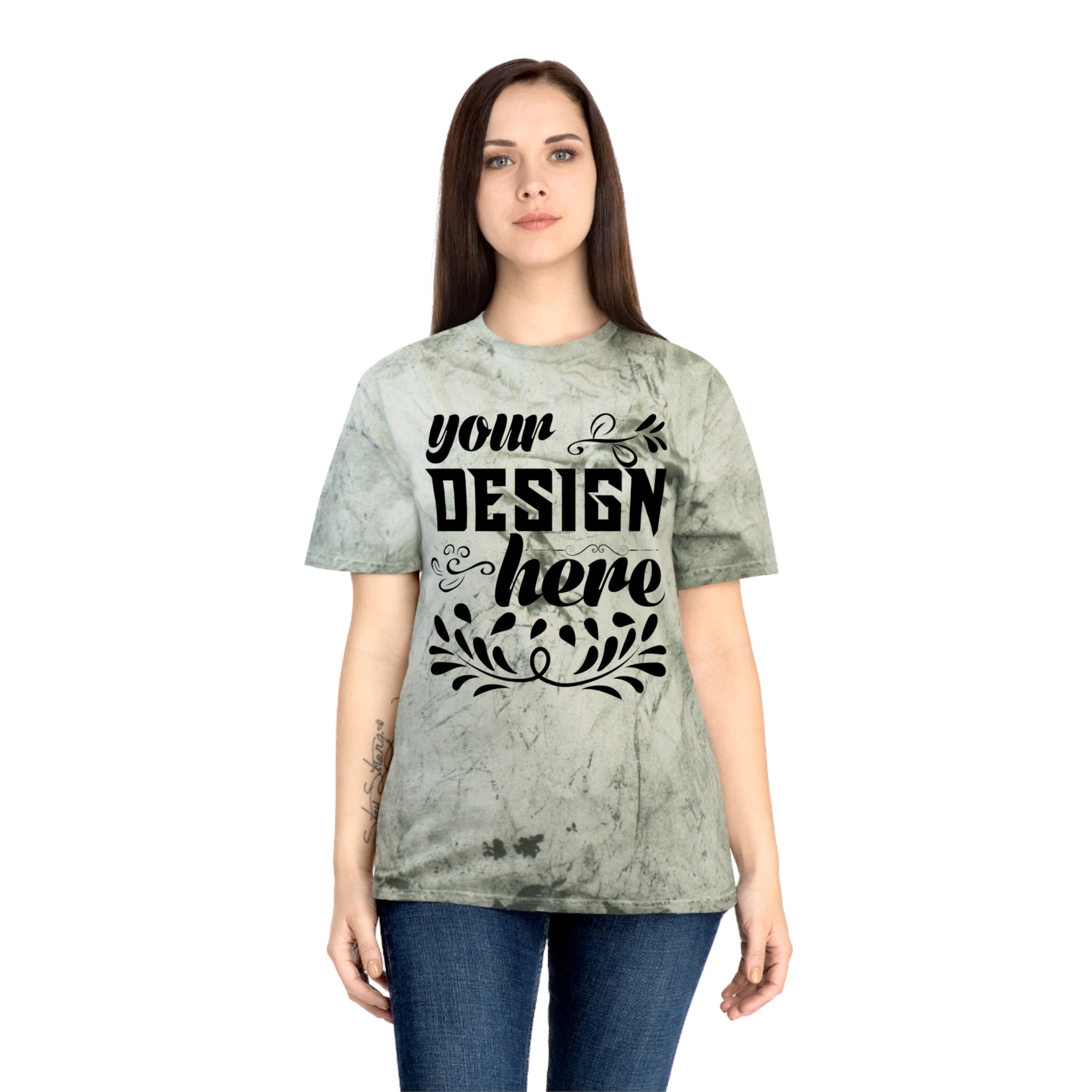 Customizable Comfort Colors 1745 Unisex Color Blast T-Shirt Relaxed Fit