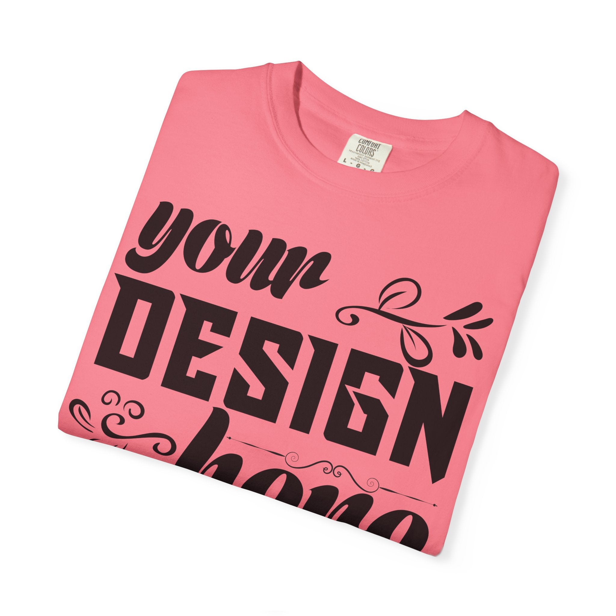 Customizable Comfort Colors 1717 Unisex Garment-Dyed T-Shirt