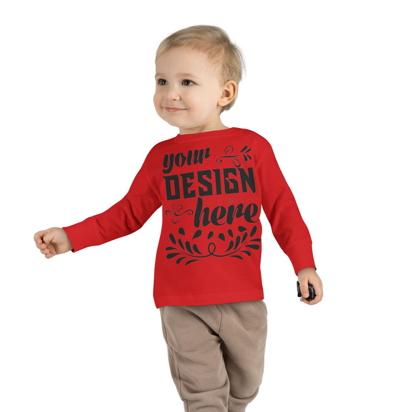 Customizable Rabbit Skins 3302 Toddler Long Sleeve T-Shirt