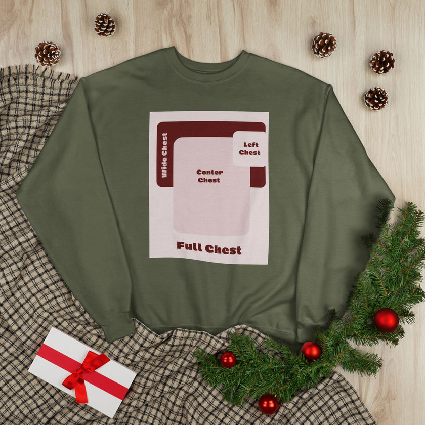 Customizable Unisex Hanes P160 EcoSmart  Crewneck Sweatshirt
