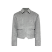 Nameria Unisex Cashmere Blend Zip Wool Jacket