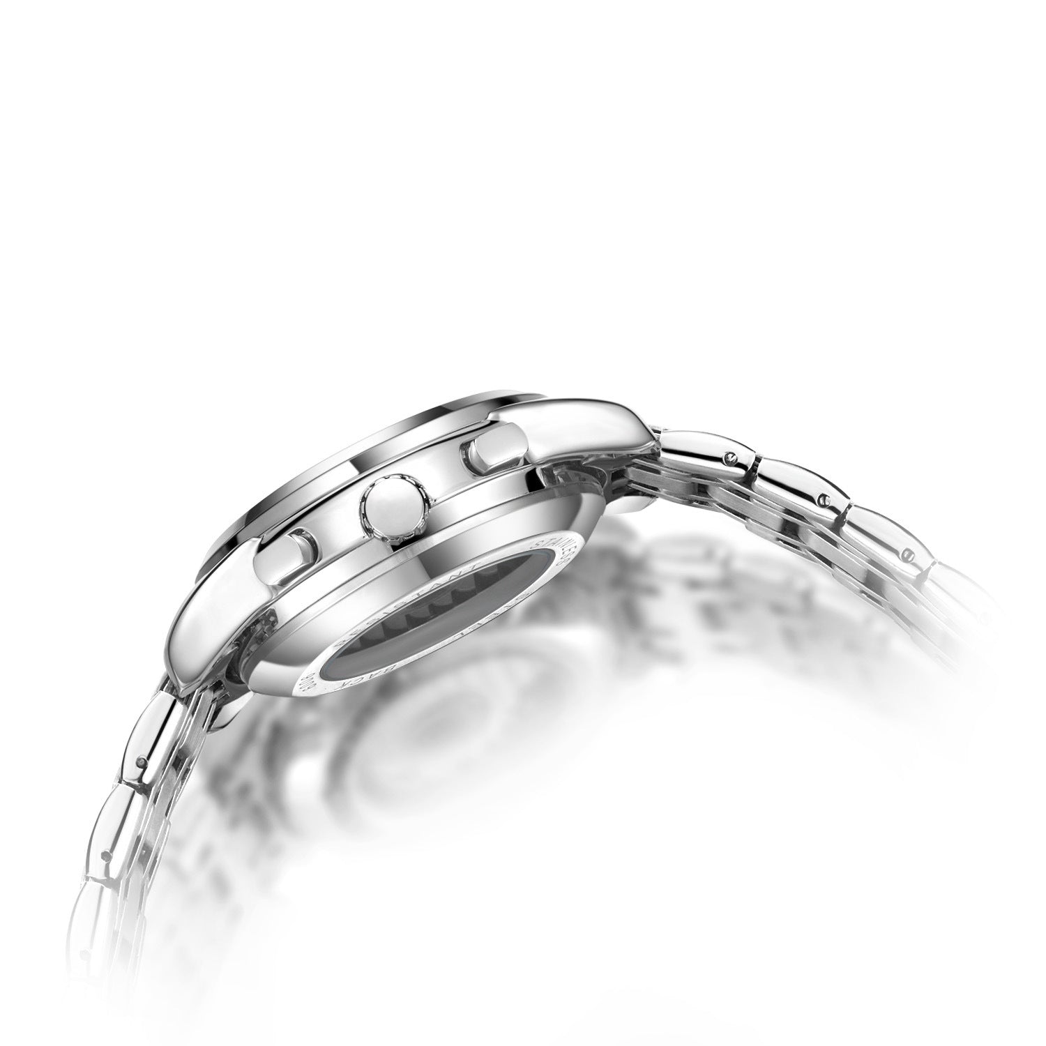 Nameria Automatic Moon Phase Watch Stainless Steel