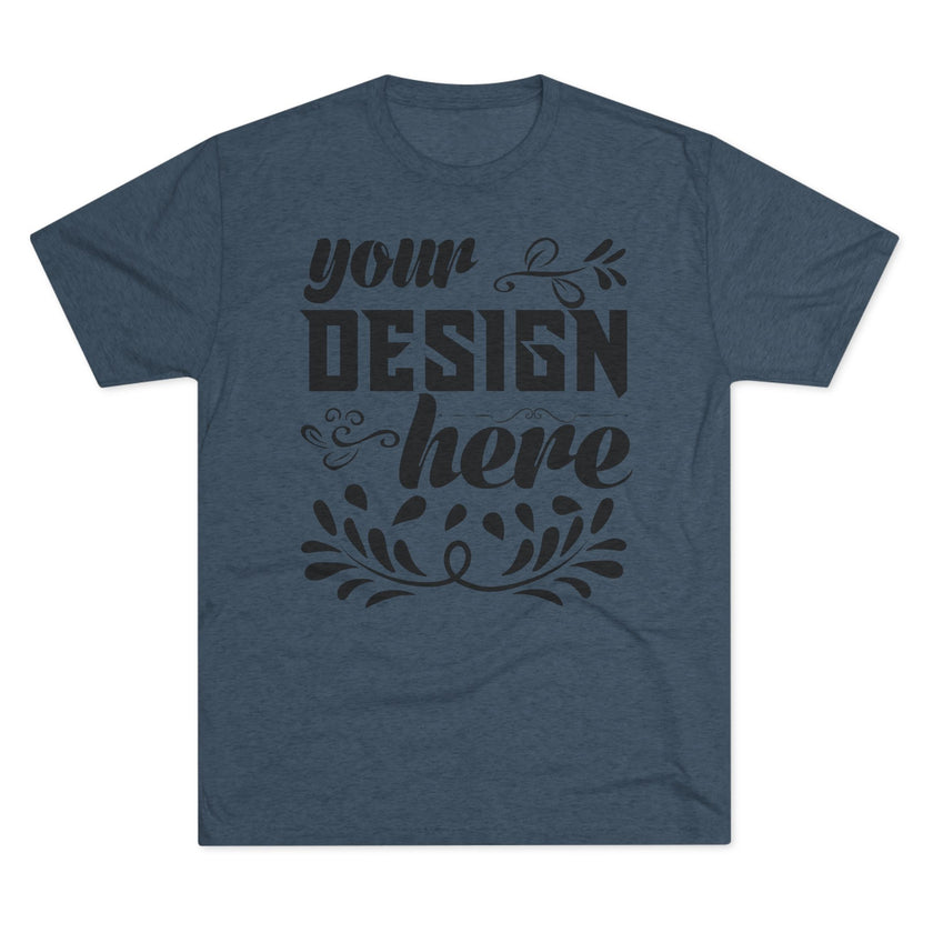 Customizable Next Level 6010 Unisex Tri-Blend Crew Neck T-Shirt