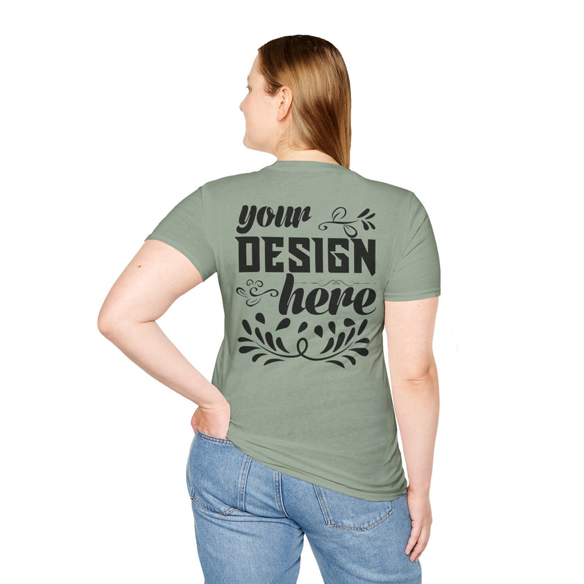 Customizable Gildan 64000 Unisex Softstyle T-Shirt Classic Fit