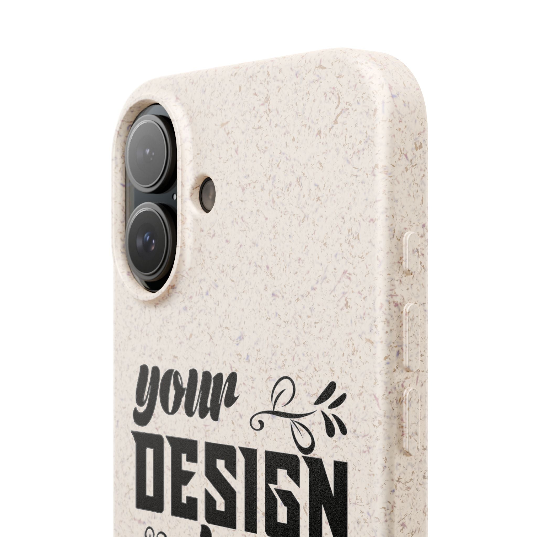 Customizable Biodegradable Phone Case Matte Finish Wireless Charging