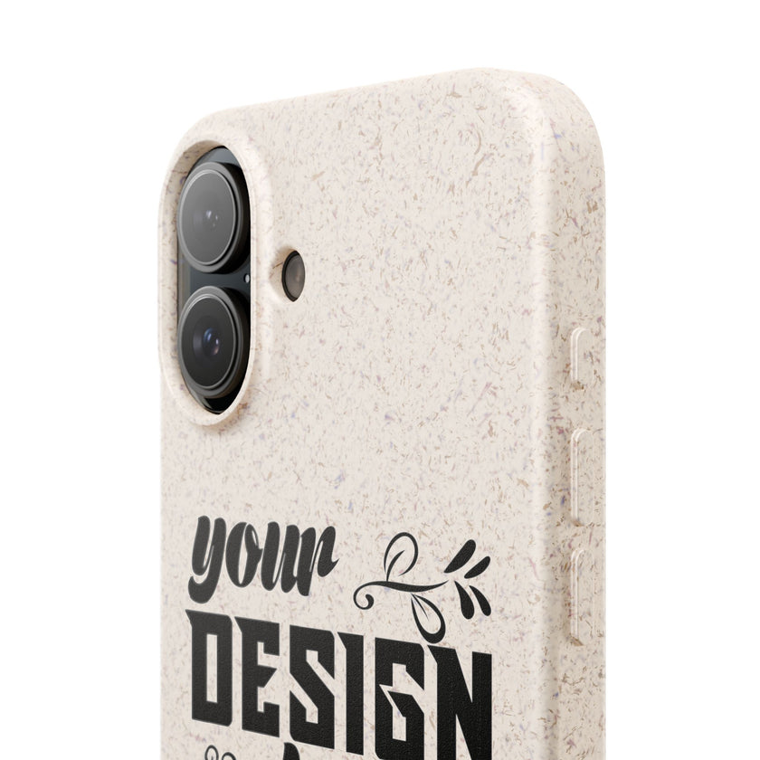Customizable Biodegradable Phone Case Matte Finish Wireless Charging