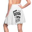 Customizable Women’s Skater Skirt AOP Stretch Fit High Rise Waist