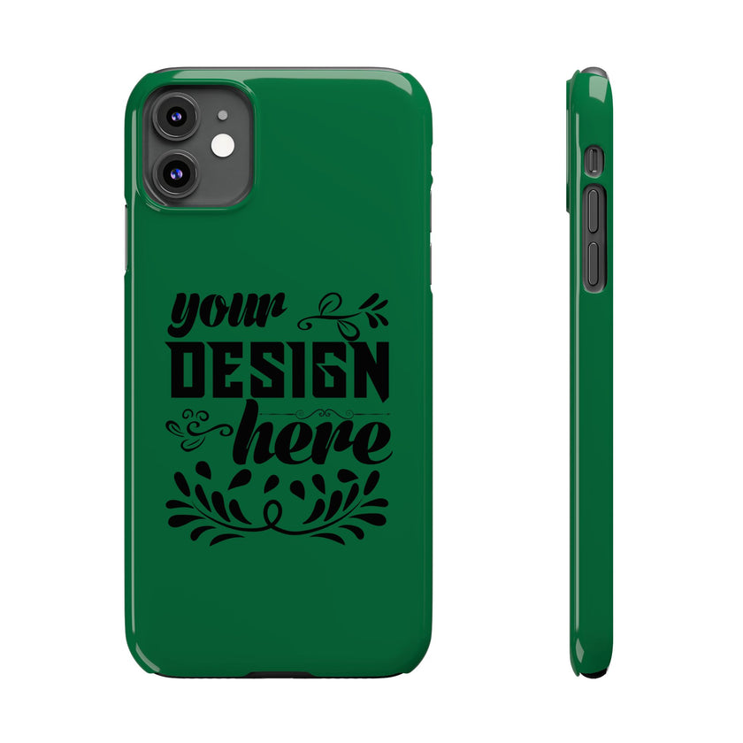 Customizable Slim Phone Case Super Slim Glossy Lexan Polycarbonate Plastic