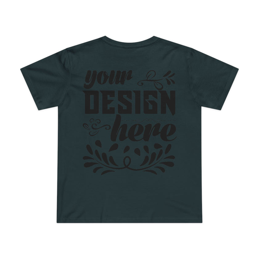 Customizable AS Colour 4001 Womens Maple Cotton T-Shirt