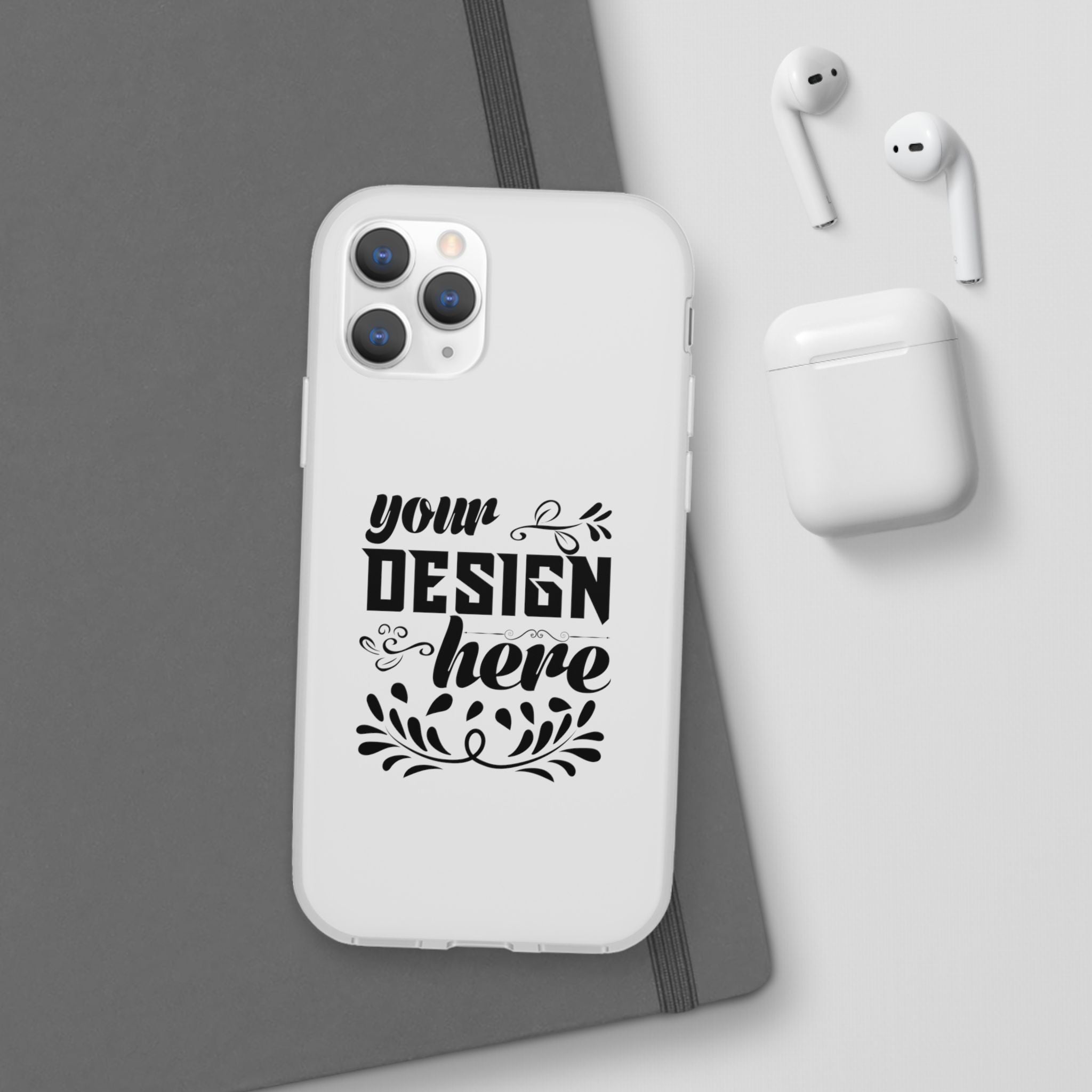 Customizable Flexi TPU Phone Case Slim Matte Protective Cover