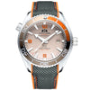 Nameria Automatic Luminous Date Watch Rubber Strap 45mm