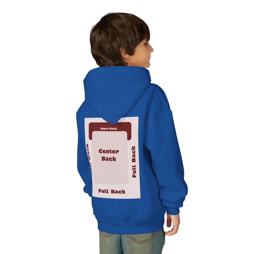 Customizable Gildan 18500B Youth Heavy Blend Hooded Sweatshirt
