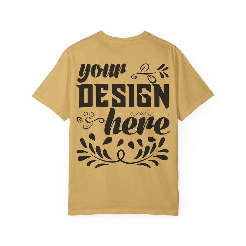 Customizable Comfort Colors 1717 Unisex Garment-Dyed T-Shirt