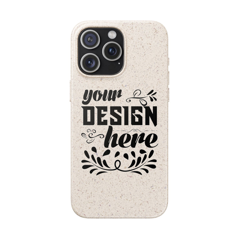 Customizable Biodegradable Phone Case Matte Finish Wireless Charging