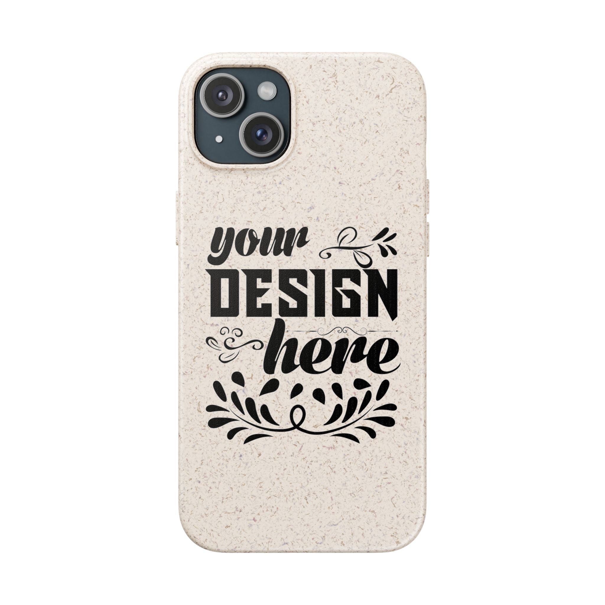 Customizable Biodegradable Phone Case Matte Finish Wireless Charging