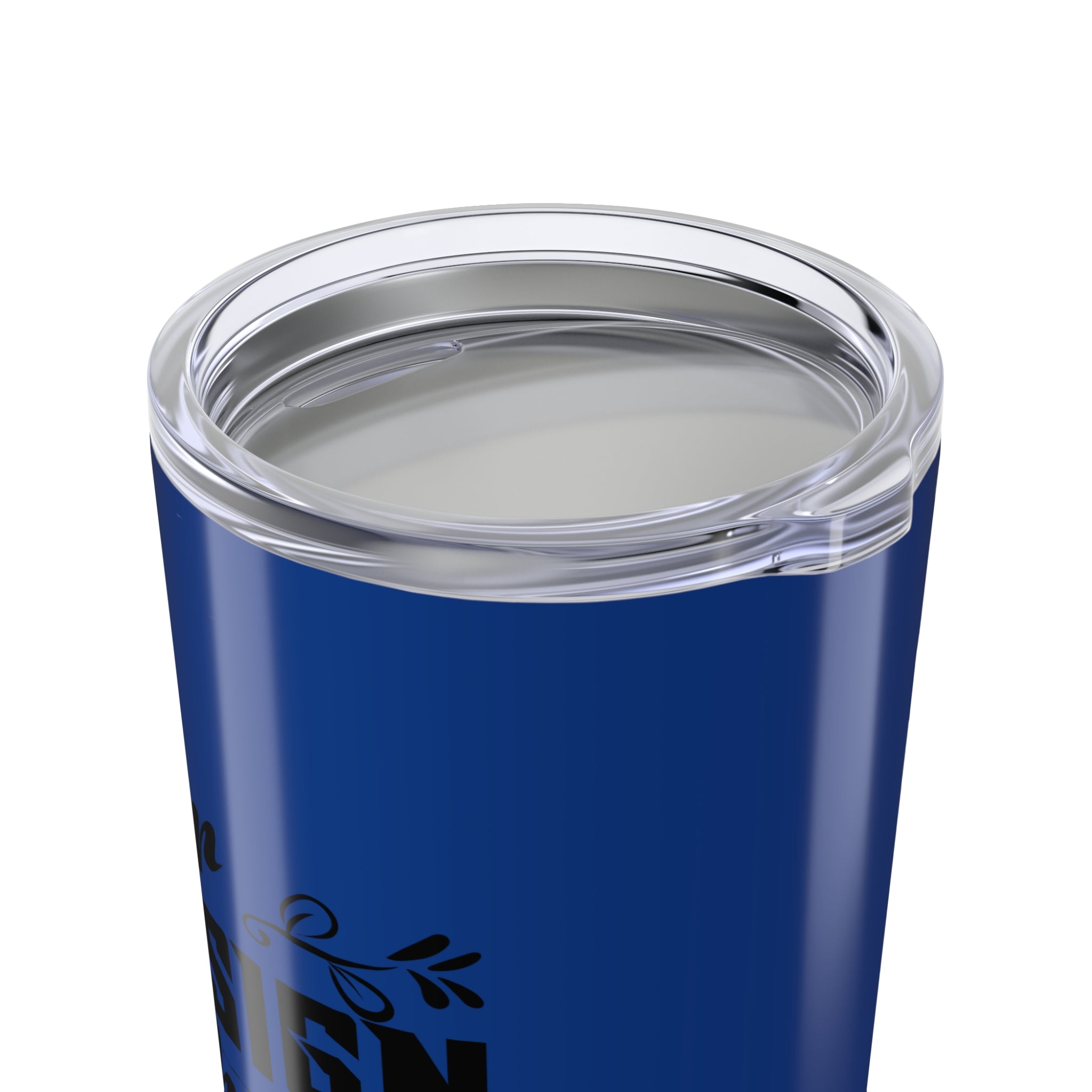 Customizable 20oz Vacuum Insulated Stainless Steel Tumbler With Clear Lid