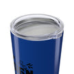 Customizable 20oz Vacuum Insulated Stainless Steel Tumbler With Clear Lid