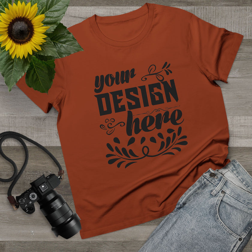 Customizable AS Colour 4001 Womens Maple Cotton T-Shirt