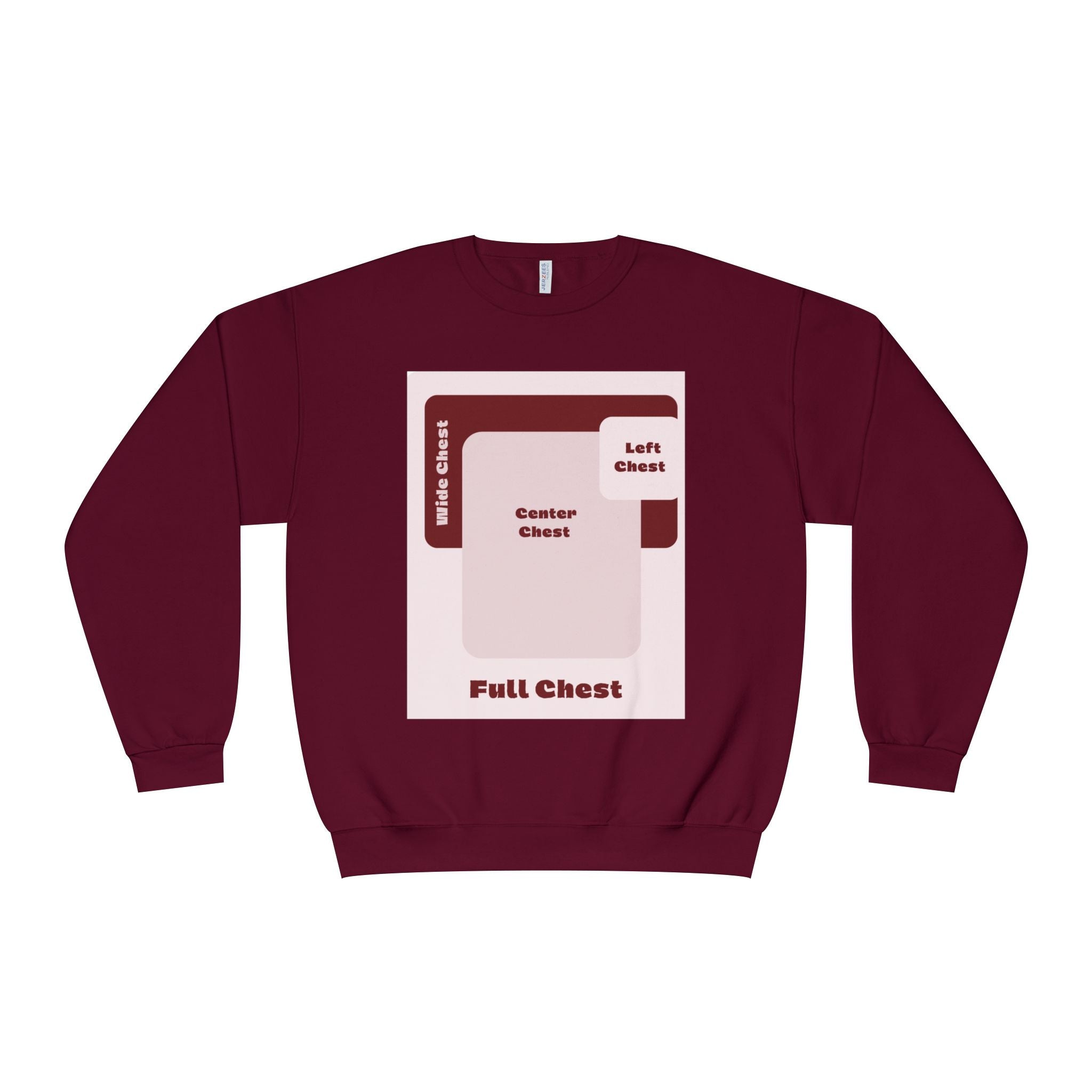 Customizable Unisex NuBlend Crewneck Sweatshirt DTG Print