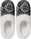Women’s Memory Foam Plush Knit Slippers – Warm Cozy Indoor/Outdoor Comfort