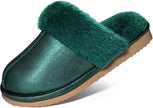 Women’s Cozy Memory Foam Winter House Slippers – Plush Lined Indoor Outdoor Slip-On